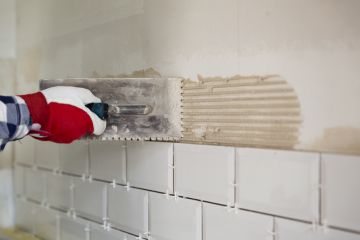 Tile backsplash installation in Woodville by American Flooring Professionals