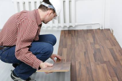 Laminate floor installation by American Flooring Professionals